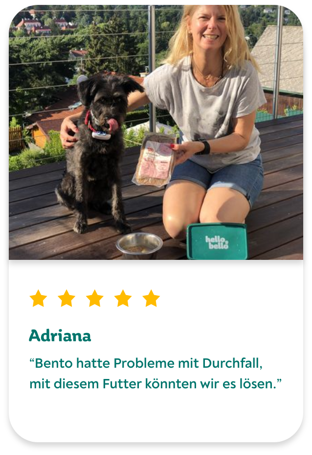 Hundefutter Rezept review Adriana